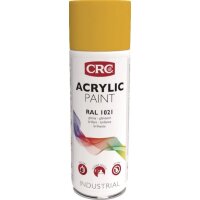 Crc Farbschutzlackspray ACRYLIC PAINT rapsgelb glänzend RAL 1021 400 ml Spraydose