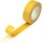 Transpak Messeklebeband doppelseitig Breite 38mm Länge 25m Stärke 250µ gelb Baumwollzellgewebe