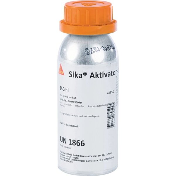 Sika Aktivator 100 lösemittelhaltig farblos bis leicht gelblich 250 ml Dose