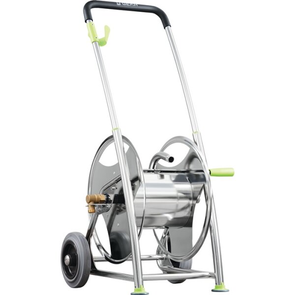 Schlauchwagen GEKA plus CS40 Anschl.-Gew.26,44mm G 3/4 Zoll Chromstahl GEKA