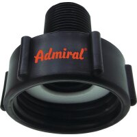 Admiral IBC Container Adapter 1359 IBC S60 x 1″ AG...
