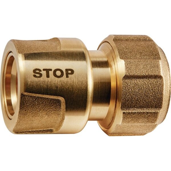 Geka Wasserstopp GEKA plus KTW Messing Schlauchgröße 13 mm SB