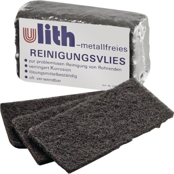 Ulith Reinigungsvlies Very Fine S schwarz Länge 130 mm Breite 75 mm Pack á 10 Stück