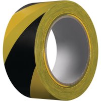 Warnband Extra 339 PVC schwarz/gelb L.33m B.50mm Rl.KIP