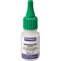 Promat chemicals Sekundenkleber Universal 20 g NSF S4...