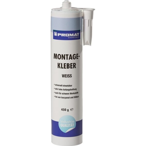 Promat chemicals Montagekleber Profi weiß 450 g Kartusche