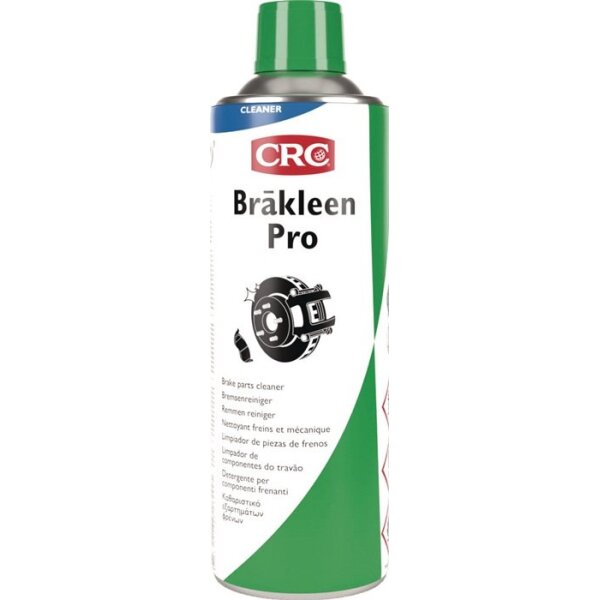Crc Bremsenreiniger BRAKLEEN PRO acetonhaltig 500 ml Spraydose