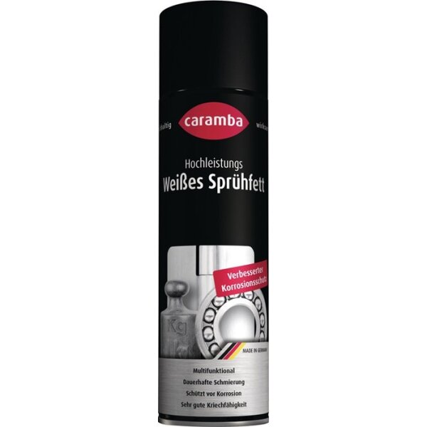 Caramba Hochleistungs Weißes Sprühfett weiß 500 ml Spraydose