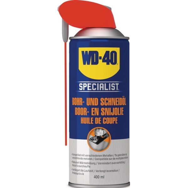 Wd-40 specialist Bohr- & Schneidöl 400 ml Spraydose Smart Straw™