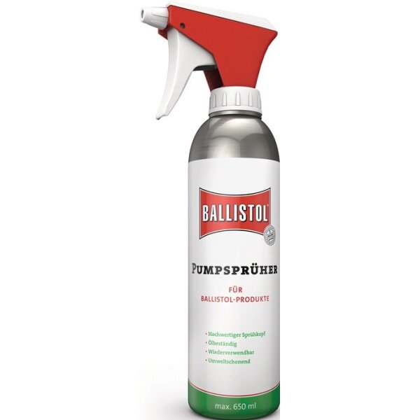 Ballistol Pumpzerstäuber Fassungsvermögen 0,65 l Behälter aus Alu