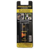 Tierabwehrspray PFEFFER-KO FOG 40ml m.Gürtelclip Spraydose BALLISTOL