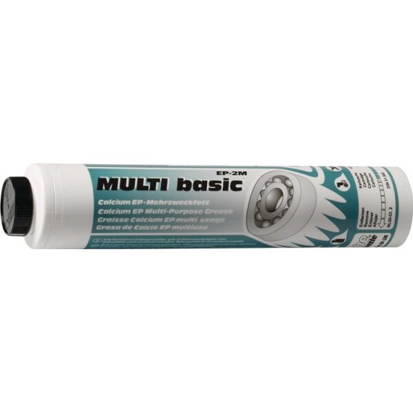 Mato Lithiummehrzweckfett Lube-Shuttle® MULTI basic 2M 400 g hell Schraubkartusche