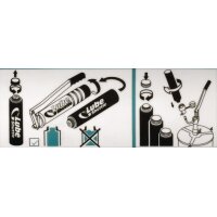 Mato Lithiummehrzweckfett Lube-Shuttle® MULTI basic 2M 400 g hell Schraubkartusche