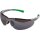 Ekastu Schutzbrille DAYLIGHT EN 166, EN 172 Bügel silbgrau Scheib.dunk.grau,verspieg Polycarbonat