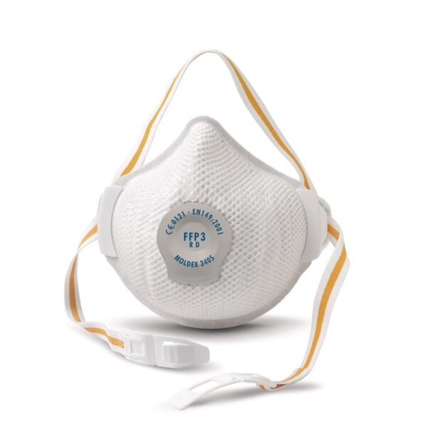 Moldex Atemschutzmaske AIR Plus 340501 FFP3 / V R D mit Ausatemventil