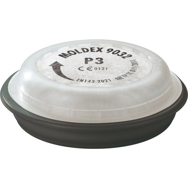 Moldex Partikelfilter 903001 EN 143:2021 P3 f. Serie 7000/9000