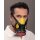 Ekastu Atemschutzhalbmaske Polimask GAMMA / Silikone EN 140 ohne Filter, Silikon