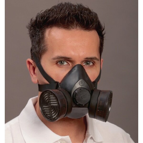 Ekastu Atemschutzhalbmaske Polimask 100/2 EN 140 ohne Filter