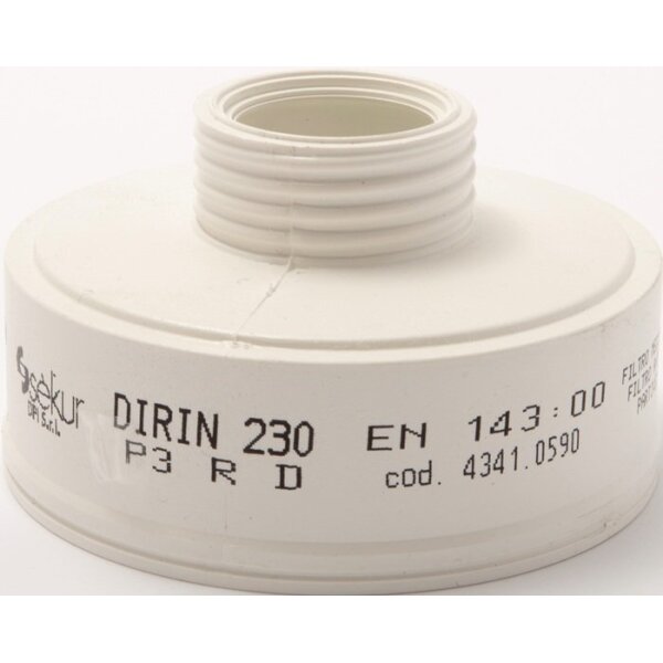 Ekastu Partikelschraubfilter DIRIN 230 P3R D EN 143, DIN EN 148-1 P3 passend für 4000 370 800, 4000 370 829