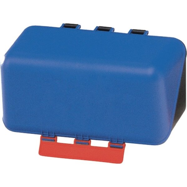 Gebra Sicherheitsaufbewahrungsbox SecuBox – Mini blau L236xB120xH120ca.mm