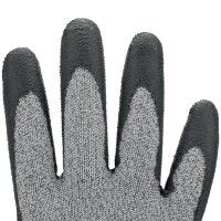 Asatex Schnittschutzhandschuhe Größe 10 graumeliert/schwarz EN 388 PSA-Kategorie II 10 Paar