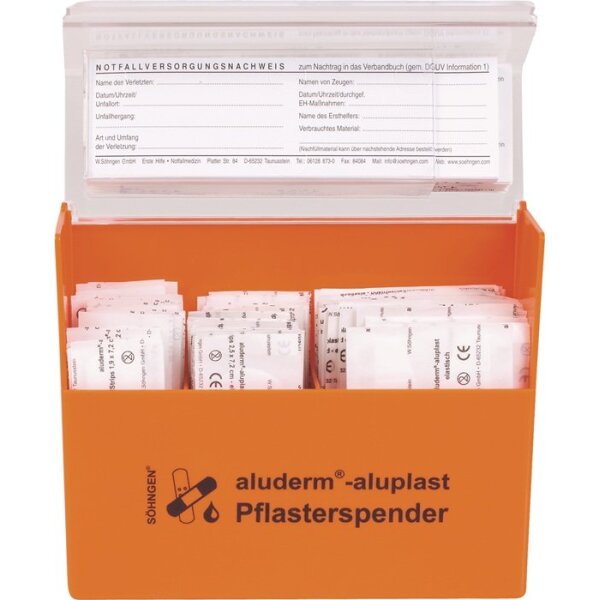 Söhngen Pflasterspender aluderm-aluplast B160xH122xT57ca. mm
