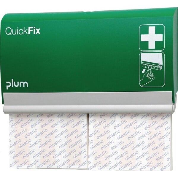 Plum Pflasterspender QuickFix Elastic long B230xH135xT32ca. mm grün