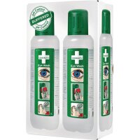 Cederroth Augenspülflasche 2 x 0,5 l DIN EN15154-4