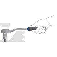 Gedore Hebelumschaltknarre 1993 U-20 G 1/2 ″ 60...