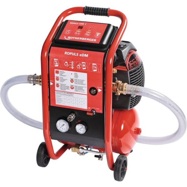 Rothenberger Spülkompressor ROPULS eDM max. Betriebsdruck 8 bar Netzspannung 230 / 50 V / Hz
