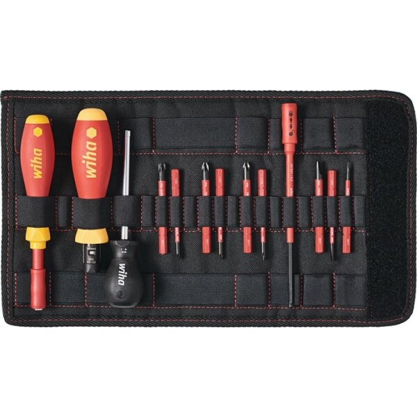 Wiha Drehmomentschraubendrehersatz 13-teilig 0,8 - 5 Nm Schlitz / PH / PZD / plusminus