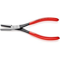 Knipex Montierzange Länge 200 mm Form 0 poliert Kunststoffüberzug Spitze gerade