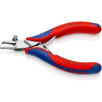 Knipex Elektronikabisolierzange Gesamtlänge 140 mm Arbeitsbereich 0,1 - 0,8 mm