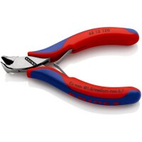 Knipex Elektronik-Schrägschneider Länge 120 mm Facette nein poliert