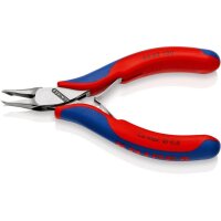 Knipex Elektronik-Vornschneider Länge 120 mm Form 6 Facette ja, kleine spiegelpoliert Mehrkomponenten-Hüllen