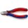 Knipex Seitenschneider Länge 125 mm Form 2 Facette nein Kopf poliert Mehrkomponenten-Hüllen