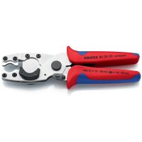 Knipex Rohrschneider für Rohre Ø 12-25 / 18-35 mm Länge 210 mm Chrom-Vanadin-Elektrostahl