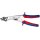 Knipex Blechknabber Gesamtlänge 280 mm Schnittbreite 2,7 mm vernickelt Mehrkomponenten-Hüllen