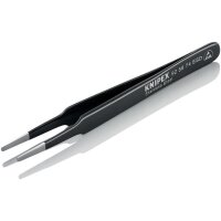 Knipex Präzisionspinzette Länge 120 mm gerade rund rostfrei, antimagn., elektr. ableitend Spitzenbreite 2 mm