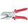 Knipex Gehrungsschere Länge 215 mm Klingenlänge 56 mm