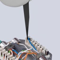 Knipex Anlegewerkzeug Länge 175 mm für LSA Plus und baugleich Ø 0,4 - 0,8 mm