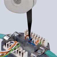 Knipex Anlegewerkzeug Länge 175 mm für LSA Plus und baugleich Ø 0,4 - 0,8 mm