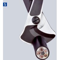 Knipex Kabelschere Werkzeuglänge 570 - 770 mm Kopf brüniert Mehrkomponenten-Hüllen