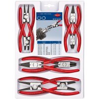 Knipex Sicherungsringzangensatz 8-teilig SB-Lochung 10 -...