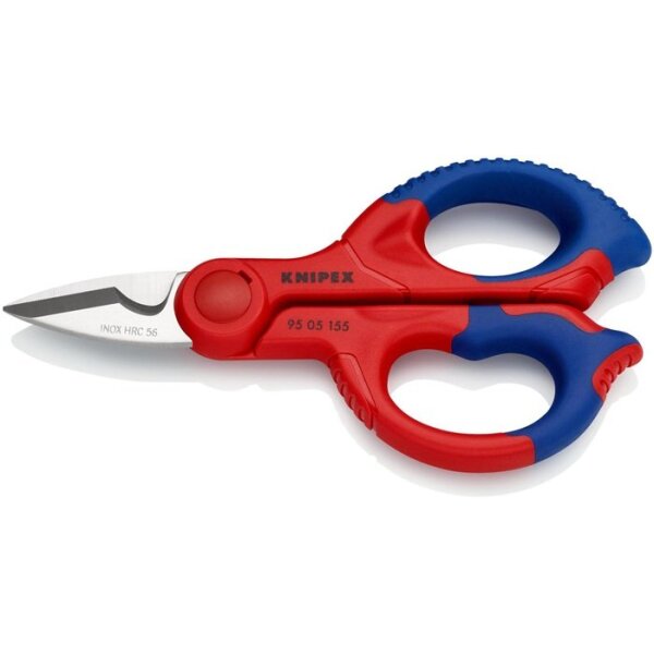 Knipex Elektriker-/Handwerkerschere Länge 155 mm 2-K.-Hüllen