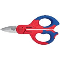 Knipex Elektriker-/Handwerkerschere Länge 155 mm 2-K.-Hüllen
