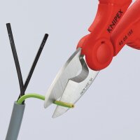 Knipex Elektriker-/Handwerkerschere Länge 155 mm 2-K.-Hüllen