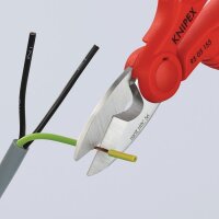 Knipex Elektriker-/Handwerkerschere Länge 155 mm 2-K.-Hüllen