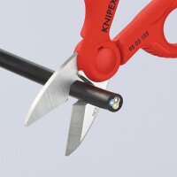 Knipex Elektriker-/Handwerkerschere Länge 155 mm 2-K.-Hüllen