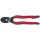 Knipex Kompaktbolzenschneider CoBolt Länge 200 mm Mehrkomponenten-Hüllen gerade Form 0 ohne Aussparung weich 6 mm mittel 5,2 mm hart 4 mm